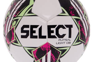 Мяч для футзала SELECT FUTSAL LIGHT DB V22 №4 Белый-зеленый