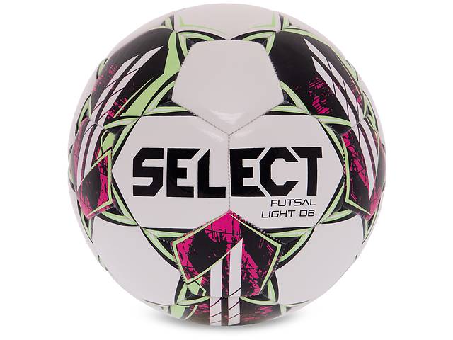 Мяч для футзала SELECT FUTSAL LIGHT DB V22 №4 Белый-зеленый