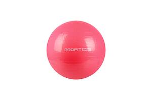М'яч для фітнесу Фітбол MS 0382, 65 см (Червоний)
