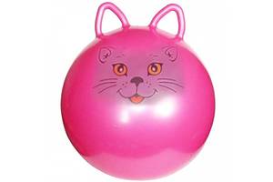 М'яч для фітнесу MS 0936 (Рожевий котик)