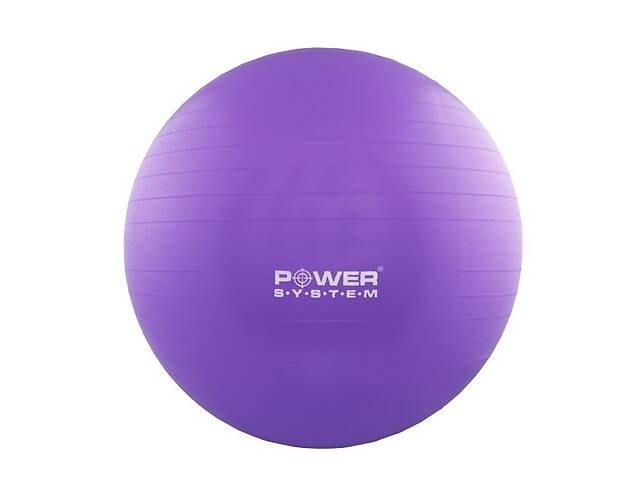 Мяч для фитнеса и гимнастики POWER SYSTEM PS-4011 55 cm Purple (PS-4011_55cm_Purple)