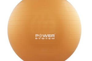 Мяч для фитнеса и гимнастики POWER SYSTEM PS-4011 55cm Orange (PS-4011_55cm_Orange)