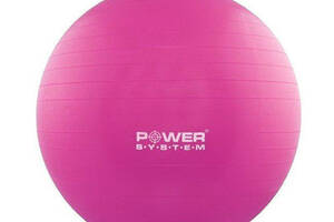 Мяч для фитнеса и гимнастики Power System PS-4013 Pro Gymball 75 cm Pink (4013PI-0)