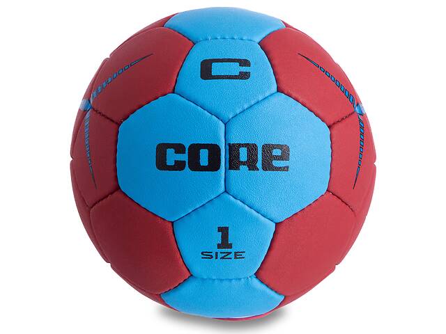 Мяч для гандбола planeta-sport № 1 CORE PLAY STREAM CRH-050-1 Синий-красный