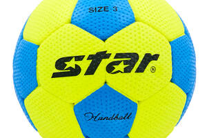 Мяч для гандбола planeta-sport № 3 Outdoor STAR JMC03002 Голубой-желтый