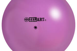 Мяч для художественной гимнастики Zelart RG150 15см Фиолетовый