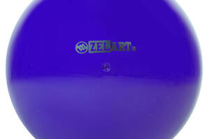 Мяч для художественной гимнастики Zelart RG200 20см Фиолетовый