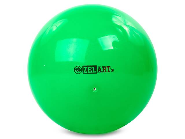 Мяч для художественной гимнастики Zelart RG200 20см Зеленый
