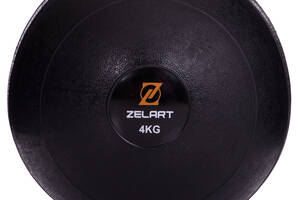 Мяч для кроссфита Zelart FI-2672-4 Черный