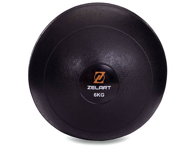 Мяч для кроссфита Zelart FI-2672-6 Черный