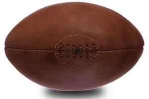 Мяч для регби кожаный VINTAGE F-0264 Rugby ball (кожа, 4 панели) (SK000443)