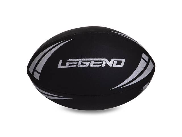 Мяч для регби LEGEND FB-3292 №4 PVC Белый-Салатовый