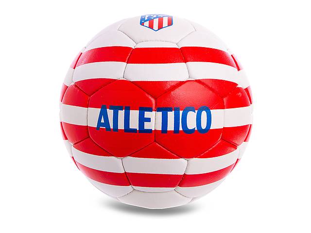 Мяч футбольный Atletico Madrid FB-0587 Matsa №5 Бело-красный (57240007)