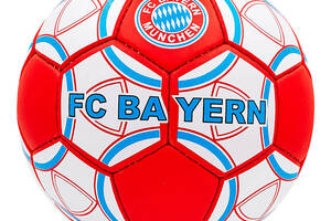 Мяч футбольный Bayern Munchen FB-0047-153 Ballonstar №5 Бело-красный (57566085)