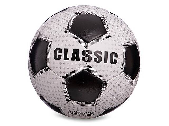 Мяч футбольный Classic FB-6589 FDSO №5 Бело-черный (57508075)