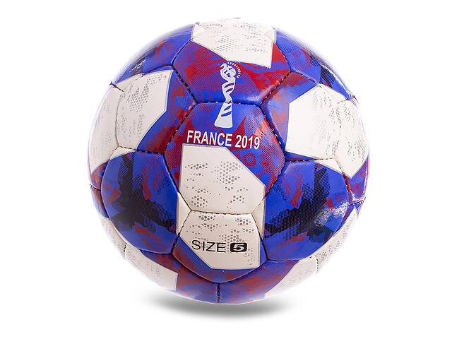 Мяч футбольный France FB-0644 Matsa №5 Красно-синий (57240021)