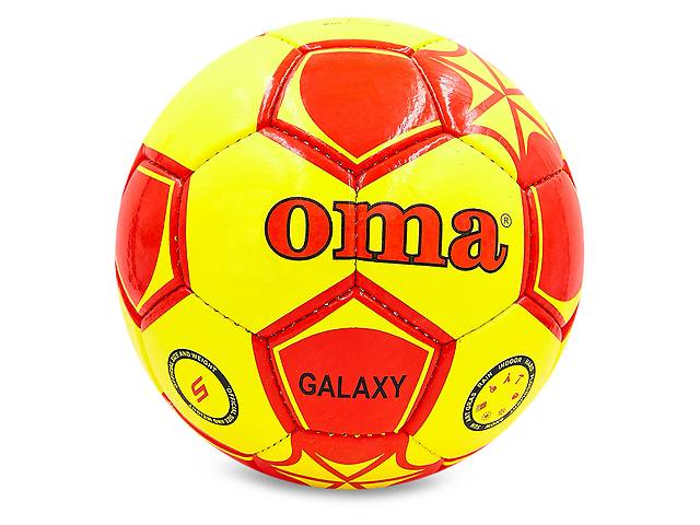 Мяч футбольный JM FB-6770 FDSO №5 Желто-красный (57508461)