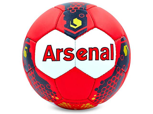 Мяч футбольный planeta-sport №5 Гриппи ARSENAL (FB-0047-5102)