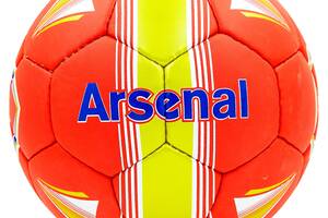 Мяч футбольный planeta-sport №5 Гриппи ARSENAL (FB-6690)
