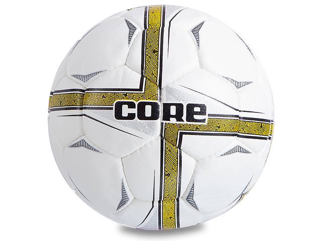 Мяч футбольный planeta-sport №5 PU CORE CHALLENGER CR-021 Белый-зеленый