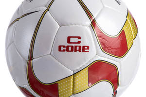 Мяч футбольный planeta-sport №5 PU CORE DIAMOND CR-023 Белый-золотой-бордовый