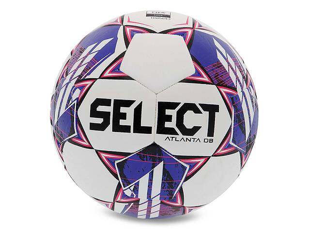 Мяч футбольный Select Atlanta DB Fifa Basic V23 ATLANTA-5WV №5 Бело-фиолетовый (57609015)