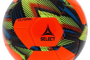 Мяч футбольный Select CLASSIC V23 CLASSIC-5BK №5 Оранжевый-черный