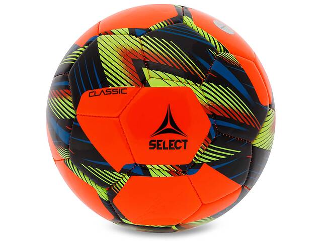 Мяч футбольный Select CLASSIC V23 CLASSIC-5BK №5 Оранжевый-черный