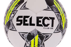 Мяч футбольный Select Club DB FIFA Basic V23 CLUB-4WGR №4 Бело-серый (57609005)