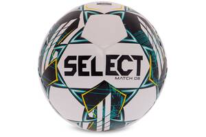 Мяч футбольный SELECT MATCH DB V23 №5 Белый-зеленый