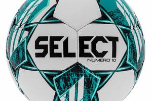 Мяч футбольный Select NUMERO 10 FIFA BASIC V23 NUMERO-10-WGR №5 Белый-зеленый