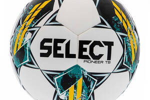 Мяч футбольный Select Pioneer TB FIFA Basic V23 PIONEER-WY №5 Бело-желтый (57609025)