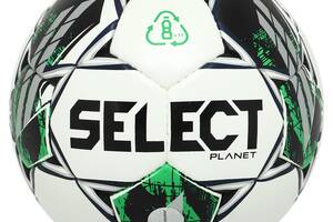 Мяч футбольный Select PLANET FIFA BASIC V23 PLANET-WGR №5 Белый-зеленый