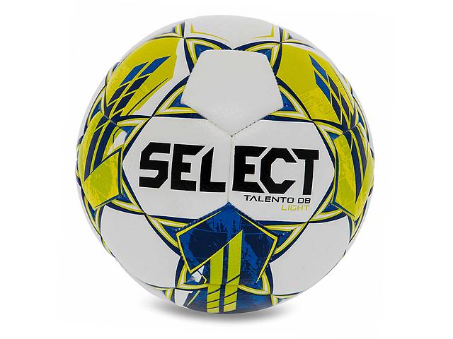 Мяч футбольный Select Talento DB V23 TALENTO-4WY №4 Бело-желтый (57609027)