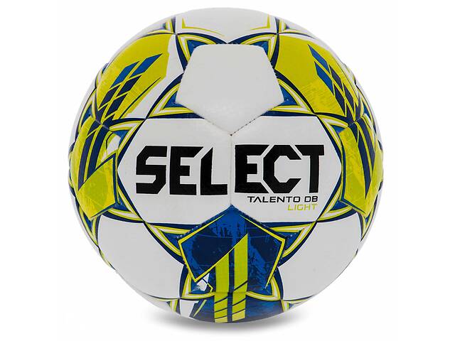 Мяч футбольный Select TALENTO DB V23 TALENTO-4WY №4 Белый-желтый