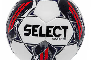 Мяч футбольный Select Tempo TB FIFA Basic V23 TEMPO-5WGR №5 Бело-серый (57609032)
