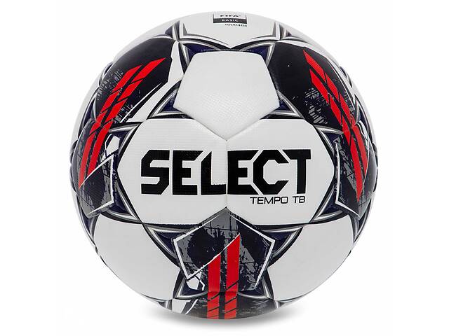 Мяч футбольный Select TEMPO TB FIFA BASIC V23 TEMPO-5WGR №5 Белый-серый