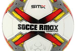 Мяч футбольный SOCCERMAX FB-4194 №5 PU Белый-красный