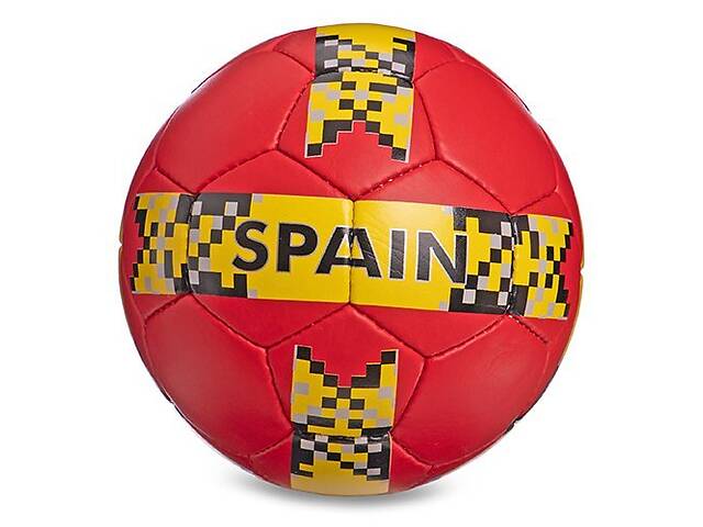 Мяч футбольный Spain FB-0123 FDSO №5 Красный (57508090)