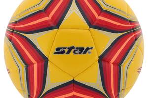 Мяч футбольный STAR ALL NEW POLARIS 1000 SB375TB №5 PU Желтый-красный