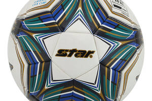 Мяч футбольный Star All New Polaris 5000 FIFA SB105TB №5 Бело-зеленый (57623004)