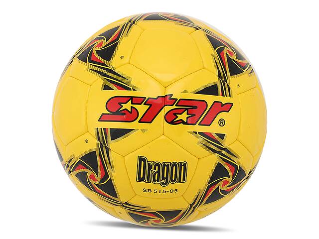 Мяч футбольный Star Dragon SB515 №5 Желто-красный (57623008)