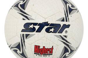 Мяч футбольный Star Highest SB405 №5 Бело-темно-синий (57623016)