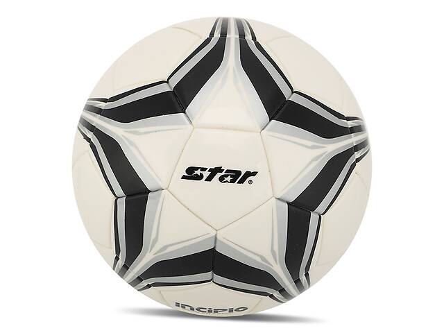Мяч футбольный Star Incipio SB6404C №4 Бело-серый (57623019)