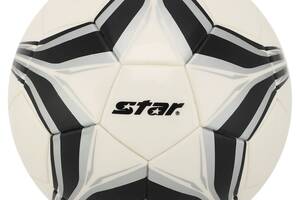 Мяч футбольный STAR INCIPIO SB6404C №4 PU Белый-серый