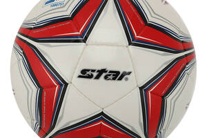 Мяч футбольный Star New Polaris 1000 FIFA SB375F №5 Бело-красный (57623018)