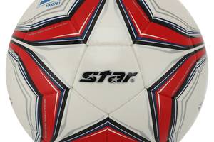 Мяч футбольный STAR NEW POLARIS 1000 FIFA SB375F №5 PU Белый-красный