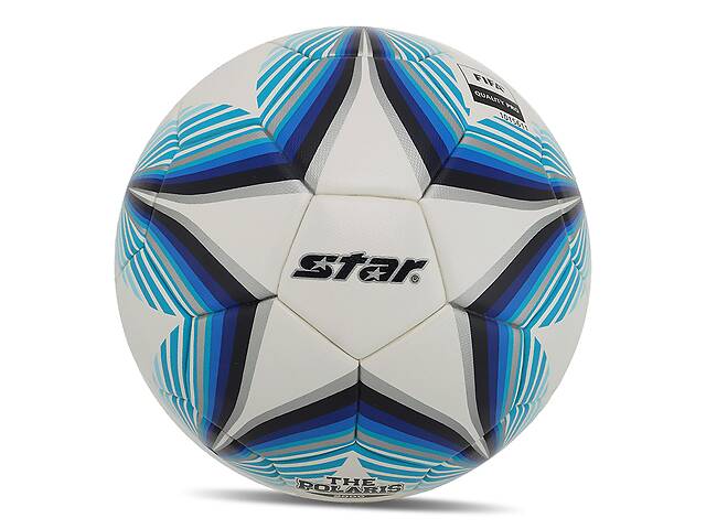Мяч футбольный Star The Polaris 2000 FIFA SB235FTB №5 Бело-голубой (57623042)