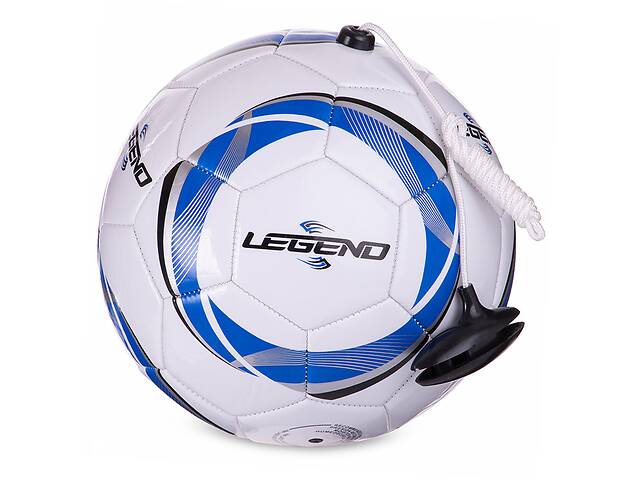 Мяч футбольный тренажер CFA FB-3281 FDSO №5 Бело-синий (57508428)