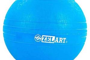 Мяч слэмбол для кроссфита FI-5165 Zelart 4 кг Синий 56363088